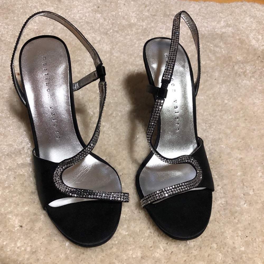 Martinez Valero black heels